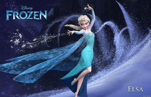 Queen Elsa copyright Disney